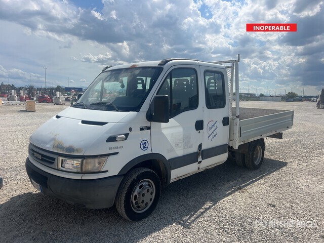 2006 Iveco Daily 35C12 Crew Cab (Inoperable) Flatbed Truck - Carrinha de caixa aberta: foto 2 2006 Iveco Daily 35C12 Crew Cab (Inoperable) Flatbed Truck - Carrinha de caixa aberta: foto 2