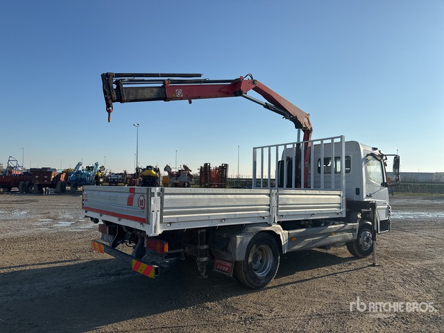 2009 Mercedes-Benz MB 818 K 2009 Fassi F65A.23 2710 kg on 4x2 Flatbed Truck with Crane - Camião de caixa aberta/ Plataforma, Camião grua: foto 4 2009 Mercedes-Benz MB 818 K 2009 Fassi F65A.23 2710 kg on 4x2 Flatbed Truck with Crane - Camião de caixa aberta/ Plataforma, Camião grua: foto 4