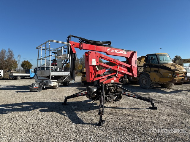 2009 Socage S0-0018 Crawler Diesel Articulating Boom Lift - Plataforma articulada: foto 1 2009 Socage S0-0018 Crawler Diesel Articulating Boom Lift - Plataforma articulada: foto 1