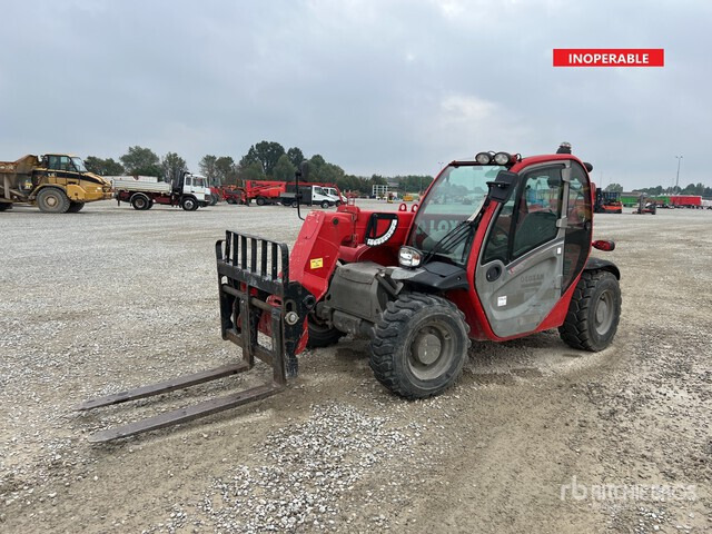 2010 Manitou MT625 (Inoperable) Telehandler - Empilhador telescópico: foto 1 2010 Manitou MT625 (Inoperable) Telehandler - Empilhador telescópico: foto 1