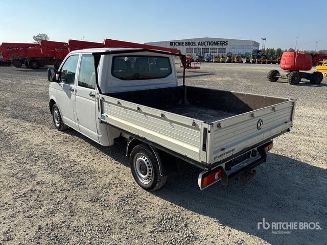 2014 Volkswagen Transporter Crew Cab Flatbed Truck - Carrinha de caixa aberta: foto 3 2014 Volkswagen Transporter Crew Cab Flatbed Truck - Carrinha de caixa aberta: foto 3