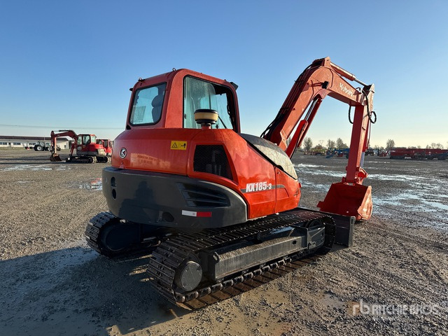2015 Kubota KX185-3 Mini Excavator: <6.6t - Mini escavadeira: foto 4 2015 Kubota KX185-3 Mini Excavator: <6.6t - Mini escavadeira: foto 4