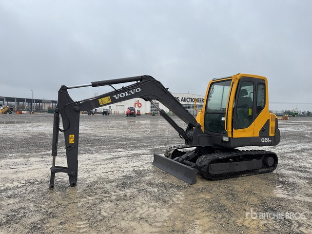 2015 Volvo EC55B Mini Excavator: <6.6t - Mini escavadeira: foto 1 2015 Volvo EC55B Mini Excavator: <6.6t - Mini escavadeira: foto 1