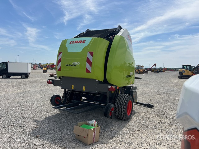 2022 Claas Variant 480RC Round Baler - Enfardadeira de fardos redondos: foto 4 2022 Claas Variant 480RC Round Baler - Enfardadeira de fardos redondos: foto 4