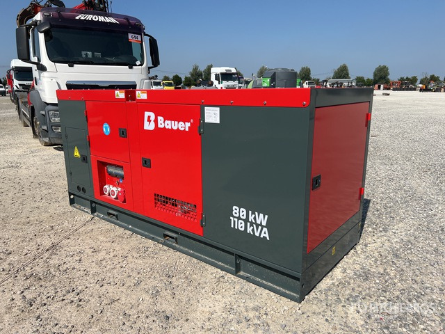 2024 Bauer GFS 80 ATS 80kW/100kVA Generator Set - Gerador elétrico: foto 3 2024 Bauer GFS 80 ATS 80kW/100kVA Generator Set - Gerador elétrico: foto 3