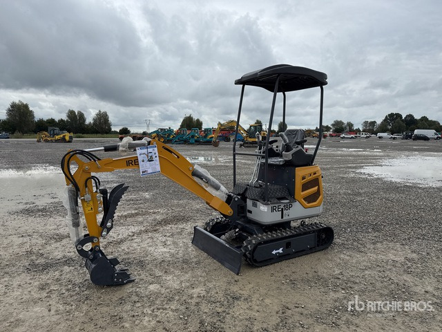 2025 IR IRE18P Mini Excavator: <6.6t - Mini escavadeira: foto 1 2025 IR IRE18P Mini Excavator: <6.6t - Mini escavadeira: foto 1