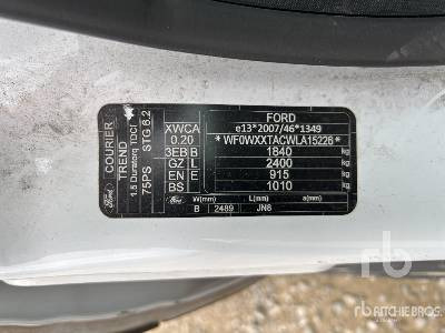 FORD TRANSIT COURIER COURIER 1.5 TDCI 75CV A-DOORS - Camião furgão: foto 5 FORD TRANSIT COURIER COURIER 1.5 TDCI 75CV A-DOORS - Camião furgão: foto 5