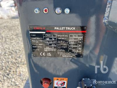 HELI CBD15 BLIH 1500 kg Electric (Unused) - Porta-palete: foto 5 HELI CBD15 BLIH 1500 kg Electric (Unused) - Porta-palete: foto 5