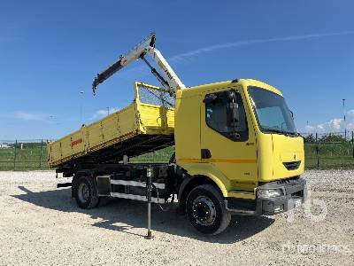 RENAULT MIDLUM 210 Bonfiglioli P5000L on 4x2 - Camião basculante, Camião grua: foto 4 RENAULT MIDLUM 210 Bonfiglioli P5000L on 4x2 - Camião basculante, Camião grua: foto 4