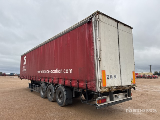1998 Fruehauf Tri/A Remorque A Rideaux Coulis ... Curtain Side Trailer - Reboque de lona: foto 2 1998 Fruehauf Tri/A Remorque A Rideaux Coulis ... Curtain Side Trailer - Reboque de lona: foto 2