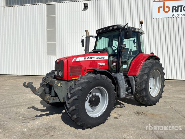 2005 Massey Ferguson 7480 Dyna-VT 4x4 Tracteur Agricole 4WD Tractor - Trator: foto 1 2005 Massey Ferguson 7480 Dyna-VT 4x4 Tracteur Agricole 4WD Tractor - Trator: foto 1