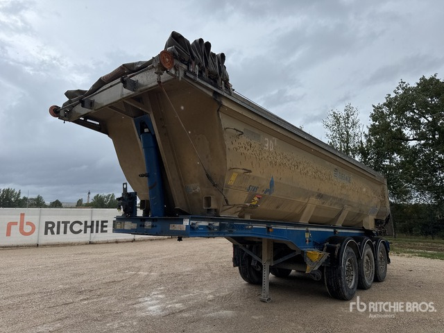 2005 STAS Tuareg S339 CX Tri/A Remorque Benne 3 Essieux End Dump Trailer - Semi-reboque basculante: foto 1 2005 STAS Tuareg S339 CX Tri/A Remorque Benne 3 Essieux End Dump Trailer - Semi-reboque basculante: foto 1