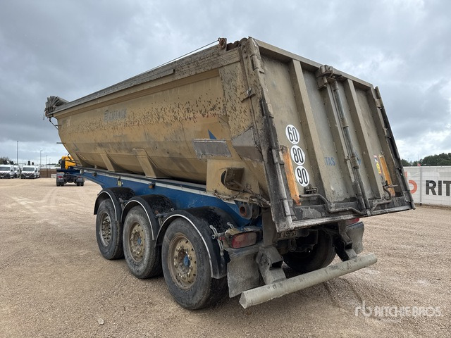 2005 STAS Tuareg S339 CX Tri/A Remorque Benne 3 Essieux End Dump Trailer - Semi-reboque basculante: foto 3 2005 STAS Tuareg S339 CX Tri/A Remorque Benne 3 Essieux End Dump Trailer - Semi-reboque basculante: foto 3