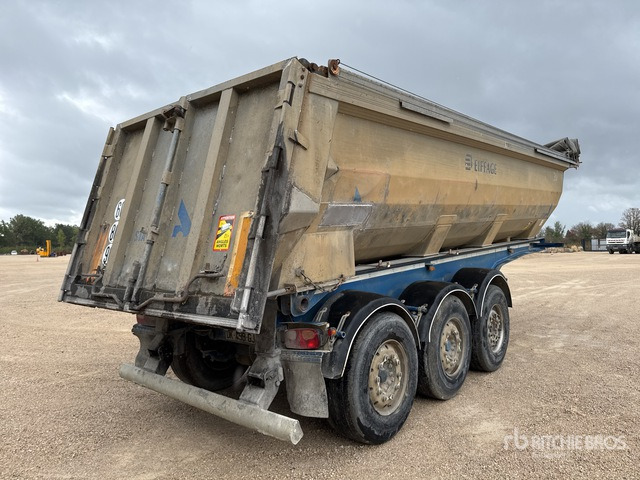 2005 STAS Tuareg S339 CX Tri/A Remorque Benne 3 Essieux End Dump Trailer - Semi-reboque basculante: foto 4 2005 STAS Tuareg S339 CX Tri/A Remorque Benne 3 Essieux End Dump Trailer - Semi-reboque basculante: foto 4