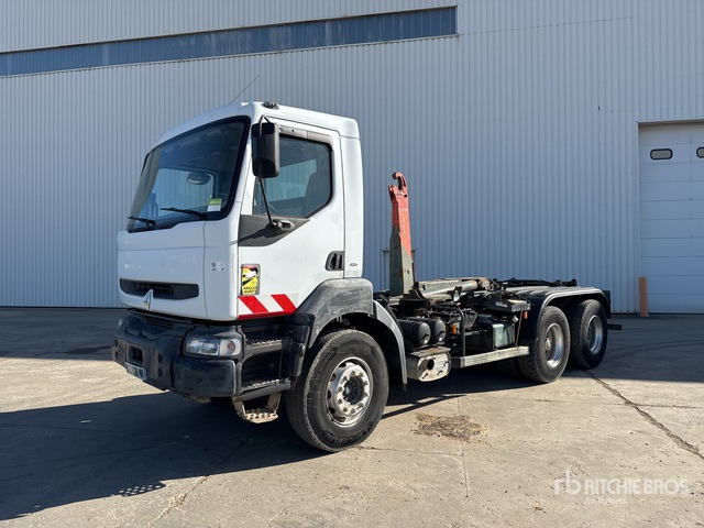 2006 Renault Kerax 420dCi 6x4 Camion Ampliroll Roll-Off Truck - Camião polibenne: foto 1 2006 Renault Kerax 420dCi 6x4 Camion Ampliroll Roll-Off Truck - Camião polibenne: foto 1