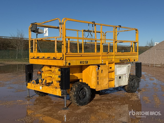 2007 Haulotte H12SX Nacelle Ciseau Scissor Lift - Plataforma de Tijera/ Plataforma de tesoura: foto 1 2007 Haulotte H12SX Nacelle Ciseau Scissor Lift - Plataforma de Tijera/ Plataforma de tesoura: foto 1