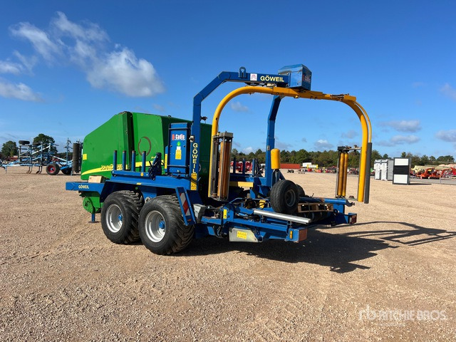 2007 John Deere 578 Enrubanneuse Combination Baler Wrapper - Enfardadeira de fardos redondos, Empacotador de fardos: foto 4 2007 John Deere 578 Enrubanneuse Combination Baler Wrapper - Enfardadeira de fardos redondos, Empacotador de fardos: foto 4