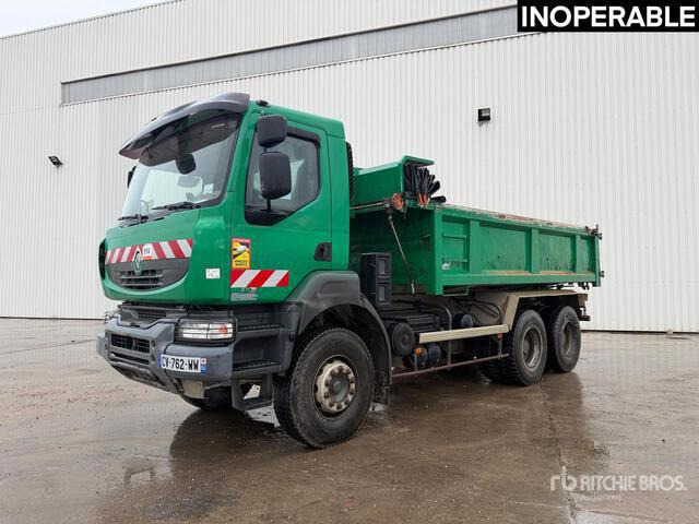 2007 Renault Kerax 410.32 6x4 Camion Benne (Inoperable) Tri/A Dump Truck - Camião basculante: foto 1 2007 Renault Kerax 410.32 6x4 Camion Benne (Inoperable) Tri/A Dump Truck - Camião basculante: foto 1