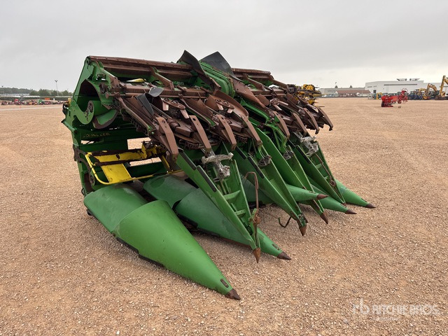 2008 John Deere 194-608CF-JD Cueilleur A Mais 8 Rangs 8 Row Corn Combine Harvester - Plataforma para colher milho: foto 1 2008 John Deere 194-608CF-JD Cueilleur A Mais 8 Rangs 8 Row Corn Combine Harvester - Plataforma para colher milho: foto 1