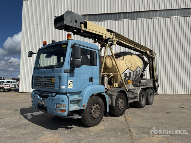 2008 MAN TGA32.360 8x4 Camion Malaxeur 8x4 Mixer Truck - Camião betoneira: foto 1 2008 MAN TGA32.360 8x4 Camion Malaxeur 8x4 Mixer Truck - Camião betoneira: foto 1