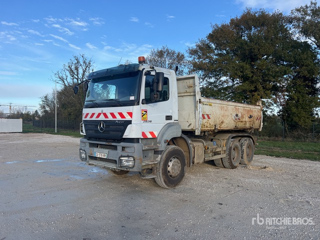 2008 Mercedes Axor 2636 6x4 Camion Benne 6x4 T/A Dump Truck - Camião basculante: foto 1 2008 Mercedes Axor 2636 6x4 Camion Benne 6x4 T/A Dump Truck - Camião basculante: foto 1