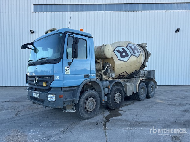 2008 Mercedes-Benz Actros 3236 8x4 Camion Malaxeur 8x4 Mixer Truck - Camião betoneira: foto 2 2008 Mercedes-Benz Actros 3236 8x4 Camion Malaxeur 8x4 Mixer Truck - Camião betoneira: foto 2