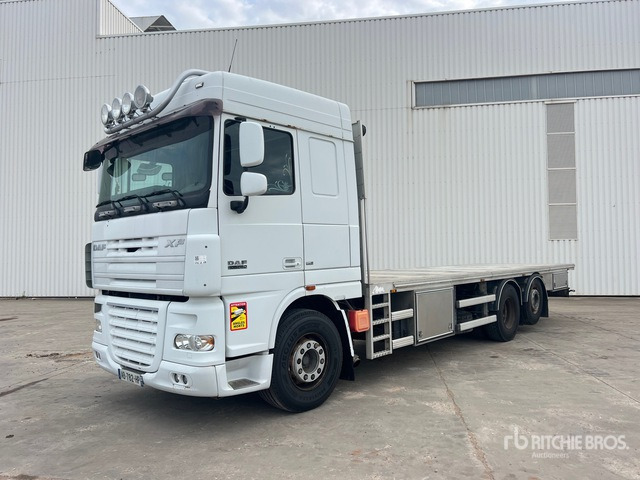 2009 DAF XF105.510 Camion Plateau Flatbed Truck - Camião de caixa aberta/ Plataforma: foto 2 2009 DAF XF105.510 Camion Plateau Flatbed Truck - Camião de caixa aberta/ Plataforma: foto 2