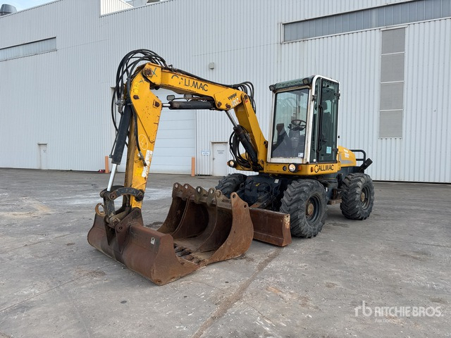 2009 Gallmac WMW 100 LT Pelle Sur Pneus Wheel Excavator - Escavadeira de rodas: foto 2 2009 Gallmac WMW 100 LT Pelle Sur Pneus Wheel Excavator - Escavadeira de rodas: foto 2