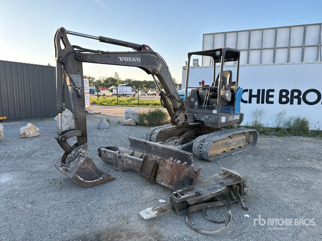 2009 Volvo ECR48C Mini-Pelle Mini Excavator: <6.6t - Mini escavadeira: foto 1 2009 Volvo ECR48C Mini-Pelle Mini Excavator: <6.6t - Mini escavadeira: foto 1