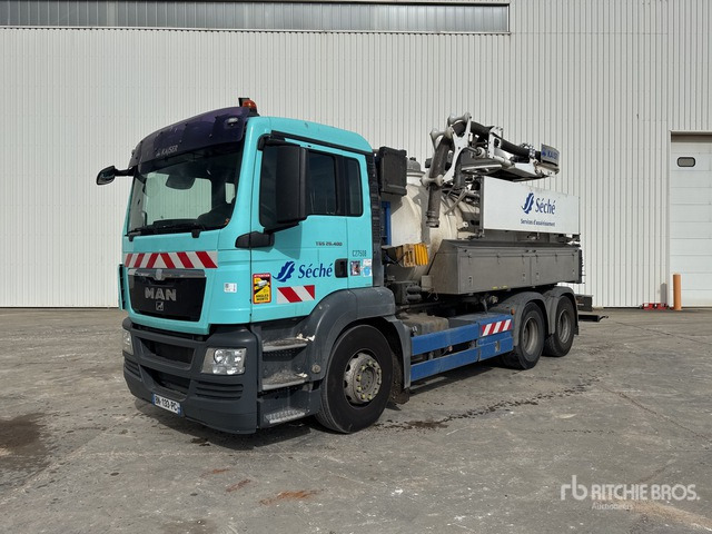 2011 MAN TGS26.400 2011 Kaiser ECO II on 6x4 Vacuum Excavator Truck - Caminhão limpa fossa: foto 1 2011 MAN TGS26.400 2011 Kaiser ECO II on 6x4 Vacuum Excavator Truck - Caminhão limpa fossa: foto 1