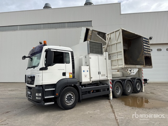 2011 MAN TGS35.480 2010 MTS 4A14T36.000V on 8x4 Ca ... Vacuum Excavator Truck - Caminhão limpa fossa: foto 3 2011 MAN TGS35.480 2010 MTS 4A14T36.000V on 8x4 Ca ... Vacuum Excavator Truck - Caminhão limpa fossa: foto 3
