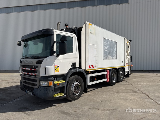 2012 Scania P 280 6x2 Camion Benne A Ordures Mena ... Waste Collection Truck - Caminhão de lixo: foto 2 2012 Scania P 280 6x2 Camion Benne A Ordures Mena ... Waste Collection Truck - Caminhão de lixo: foto 2