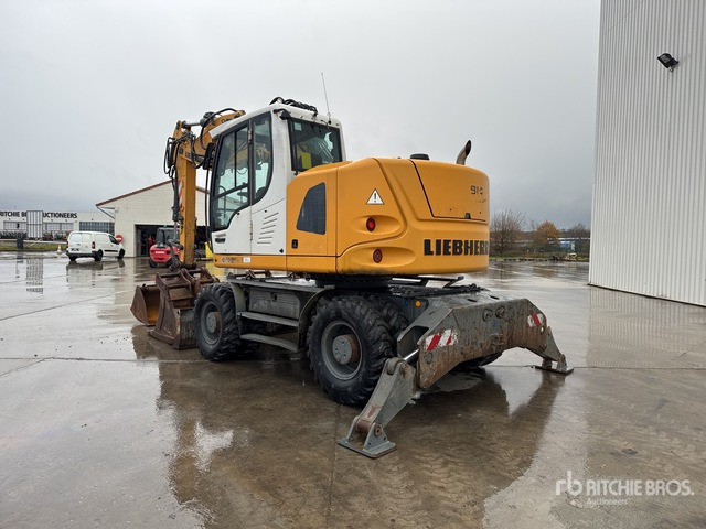 2013 Liebherr A914 Compact Pelle Sur Pneus Wheel Excavator - Escavadeira de rodas: foto 2 2013 Liebherr A914 Compact Pelle Sur Pneus Wheel Excavator - Escavadeira de rodas: foto 2