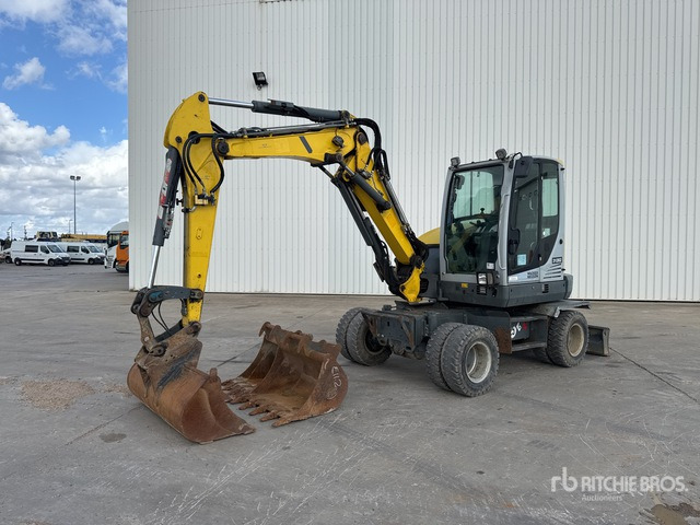 2016 Wacker Neuson EW65 Pelle Sur Pneus Wheel Excavator - Escavadeira de rodas: foto 2 2016 Wacker Neuson EW65 Pelle Sur Pneus Wheel Excavator - Escavadeira de rodas: foto 2