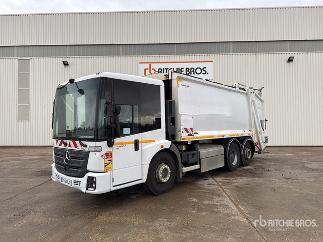 2018 Mercedes-Benz Econic 2630 NGT 6x2 Camion Benne A Ordures Mena ... Waste Collection Truck - Caminhão de lixo: foto 1 2018 Mercedes-Benz Econic 2630 NGT 6x2 Camion Benne A Ordures Mena ... Waste Collection Truck - Caminhão de lixo: foto 1