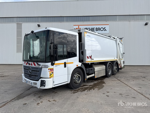 2018 Mercedes-Benz Econic 2630 NGT 6x2 Camion Benne A Ordures Mena ... Waste Collection Truck - Caminhão de lixo: foto 1 2018 Mercedes-Benz Econic 2630 NGT 6x2 Camion Benne A Ordures Mena ... Waste Collection Truck - Caminhão de lixo: foto 1
