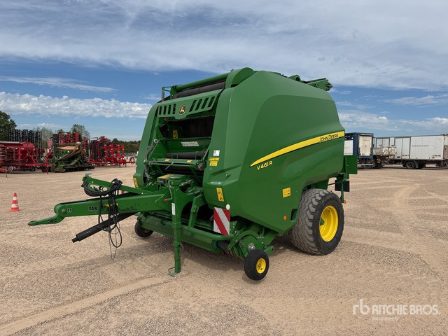 2019 John Deere V461R Presse A Balles Rondes Round Baler - Enfardadeira de fardos redondos: foto 2 2019 John Deere V461R Presse A Balles Rondes Round Baler - Enfardadeira de fardos redondos: foto 2
