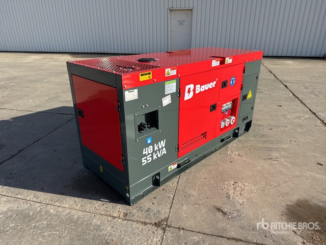 2025 Bauer GFS-40KW 50 kVA Skid-Mounted (Unused) Generator Set - Gerador elétrico: foto 1 2025 Bauer GFS-40KW 50 kVA Skid-Mounted (Unused) Generator Set - Gerador elétrico: foto 1