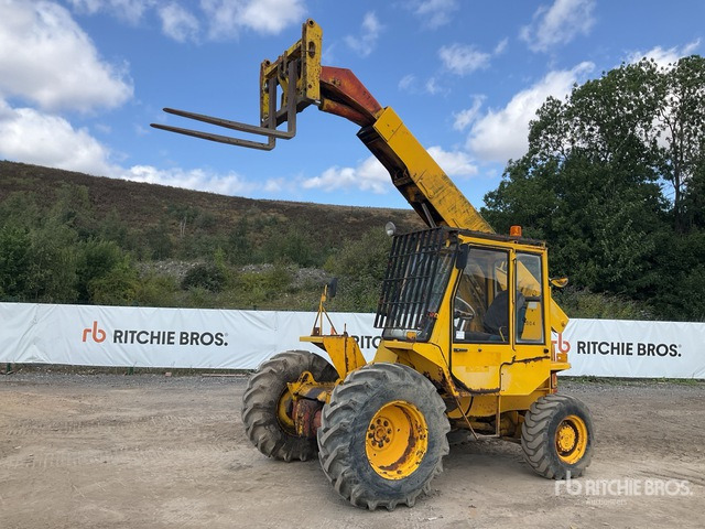 1987 JCB 525B-4 Telehandler - Empilhador telescópico: foto 1 1987 JCB 525B-4 Telehandler - Empilhador telescópico: foto 1