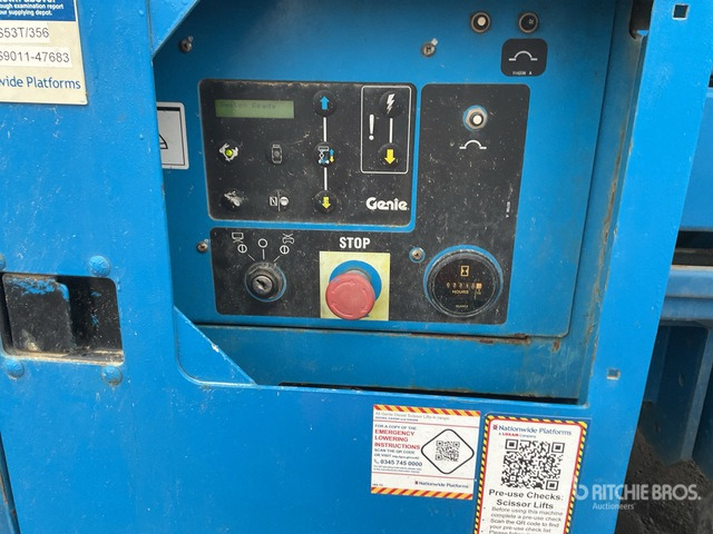 2011 Genie GS5390 4x4 Diesel Scissor Lift - Plataforma de Tijera/ Plataforma de tesoura: foto 5 2011 Genie GS5390 4x4 Diesel Scissor Lift - Plataforma de Tijera/ Plataforma de tesoura: foto 5