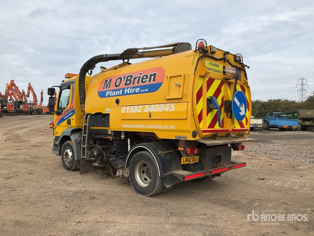 2012 DAF 55.220 2017 Johnston on Sweeper Truck - Varredora urbana: foto 3 2012 DAF 55.220 2017 Johnston on Sweeper Truck - Varredora urbana: foto 3