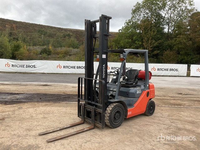 2015 Toyota 02-8FGF20 2015 Toyota 8FG20 Forklift Forklift - Empilhadeira a gás: foto 4 2015 Toyota 02-8FGF20 2015 Toyota 8FG20 Forklift Forklift - Empilhadeira a gás: foto 4