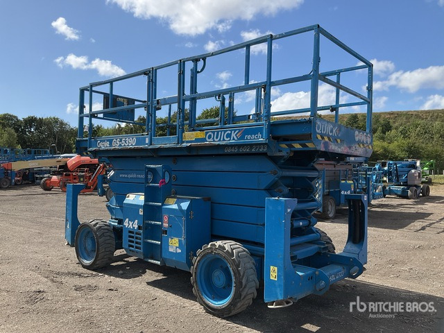 2016 Genie GS5390 4x4 Diesel Scissor Lift - Plataforma de Tijera/ Plataforma de tesoura: foto 2 2016 Genie GS5390 4x4 Diesel Scissor Lift - Plataforma de Tijera/ Plataforma de tesoura: foto 2