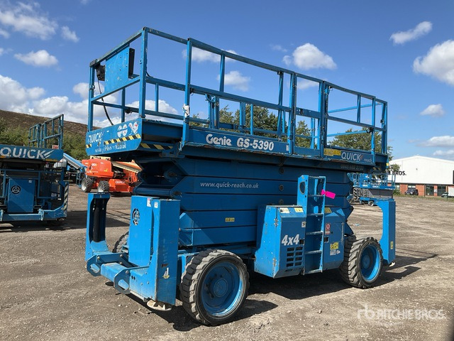 2016 Genie GS5390 4x4 Diesel Scissor Lift - Plataforma de Tijera/ Plataforma de tesoura: foto 1 2016 Genie GS5390 4x4 Diesel Scissor Lift - Plataforma de Tijera/ Plataforma de tesoura: foto 1