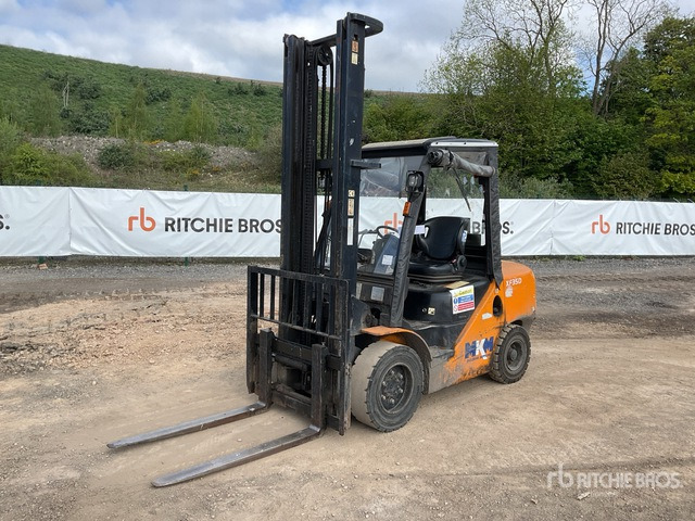 2016 Hangcha XF35D 3500 kg Forklift - Empilhadeira a diesel: foto 2 2016 Hangcha XF35D 3500 kg Forklift - Empilhadeira a diesel: foto 2