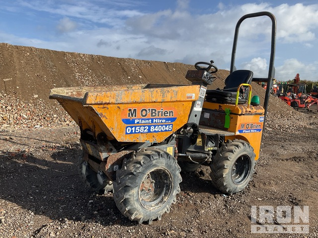 2016 Terex 1 ton 4x4 Hi-Tip Dumper - Dumper: foto 3 2016 Terex 1 ton 4x4 Hi-Tip Dumper - Dumper: foto 3