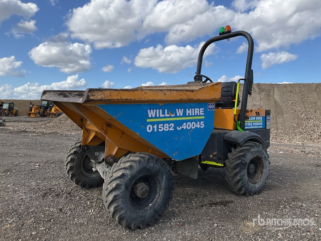 2016 Terex TA3H 3 ton 4x4 Dumper - Dumper: foto 2 2016 Terex TA3H 3 ton 4x4 Dumper - Dumper: foto 2