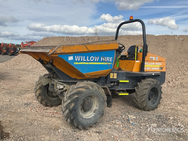 2016 Terex TA6S 6 ton 4x4 Swivel Dumper - Dumper: foto 1 2016 Terex TA6S 6 ton 4x4 Swivel Dumper - Dumper: foto 1