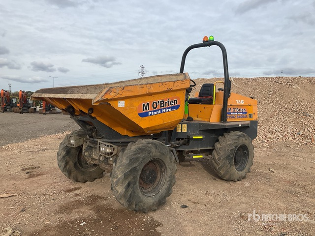 2016 Terex TA6S 6 ton 4x4 Swivel Dumper - Dumper: foto 1 2016 Terex TA6S 6 ton 4x4 Swivel Dumper - Dumper: foto 1