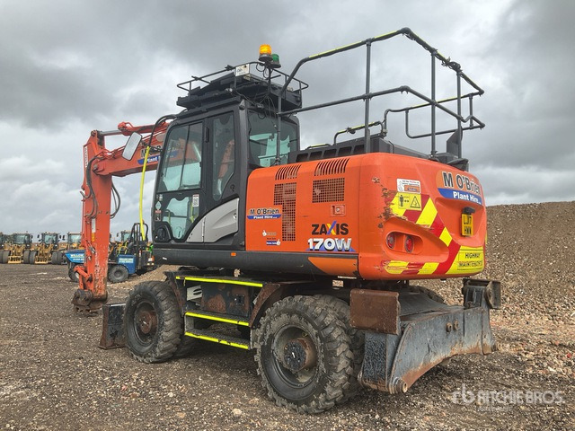 2017 Hitachi ZX170W-5 Wheel Excavator - Escavadeira de rodas: foto 4 2017 Hitachi ZX170W-5 Wheel Excavator - Escavadeira de rodas: foto 4